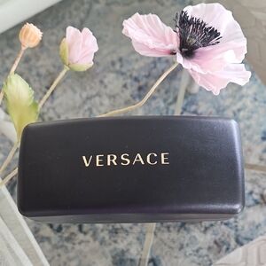 Versace Black Cosmetic Bag Luxurious and Stylish